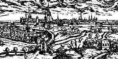 Hannover vom Westen (1636)